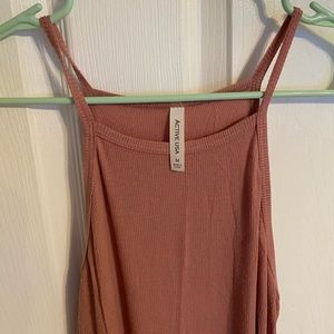 Pink Halter Tank Top